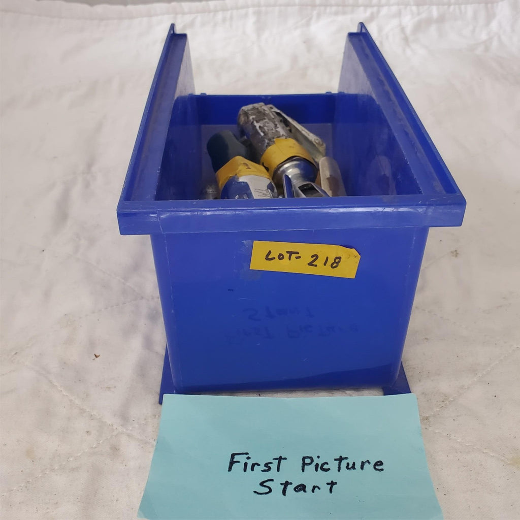 Lot of 5 Assorted Heavy Duty Pneumatic Air Ratchet Wrench Air Tool LOT-218