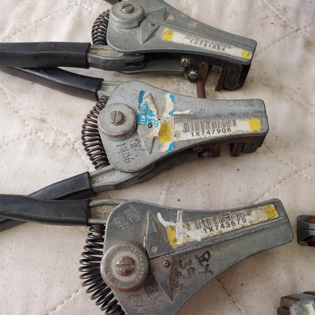 Lot of Vintage Custom Stripmaster Wire Stripper Hand Tools Lot 210
