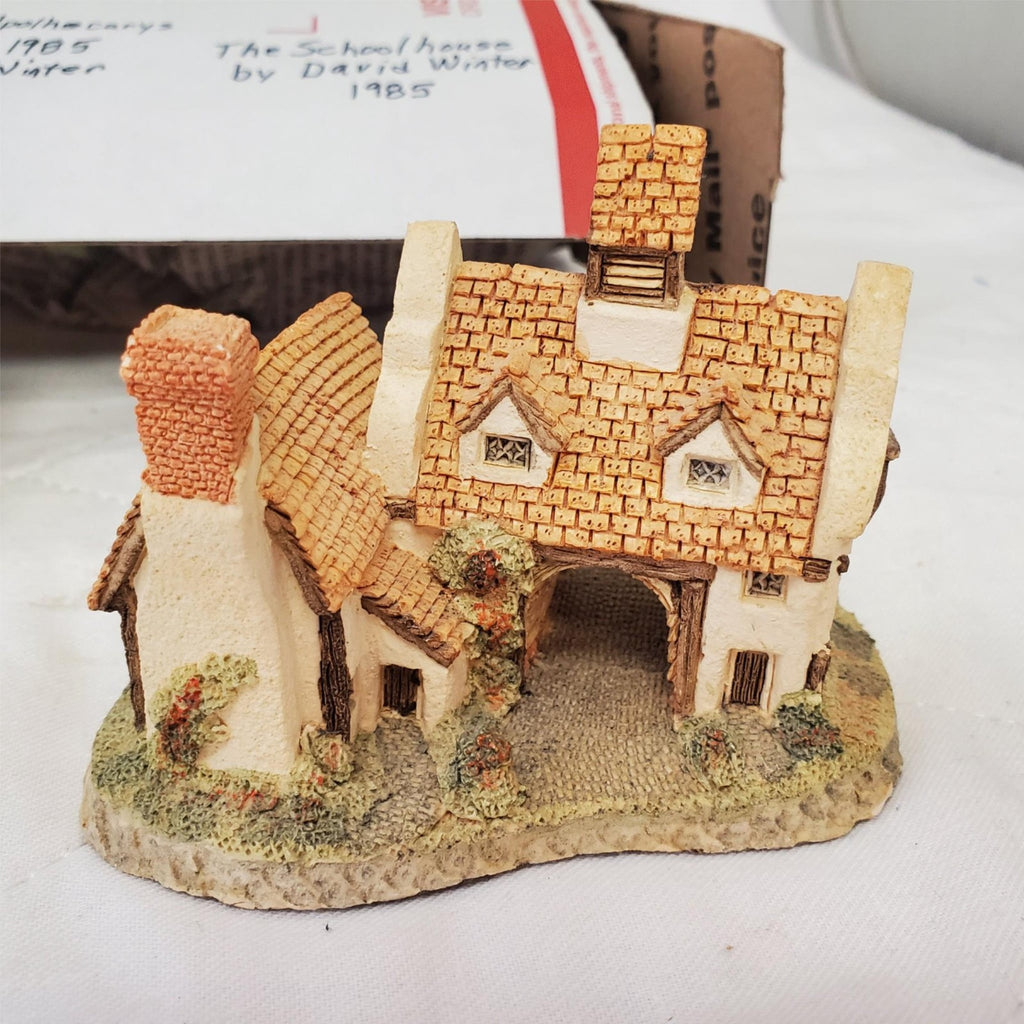 David Winter's Cottages The Schoolhouse 1985 & The Apothecary’s Shop 1985