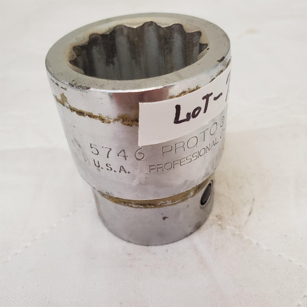 PROTO 5746 USA  1-7/16” Heavy-Duty Socket Tool - LOT 739