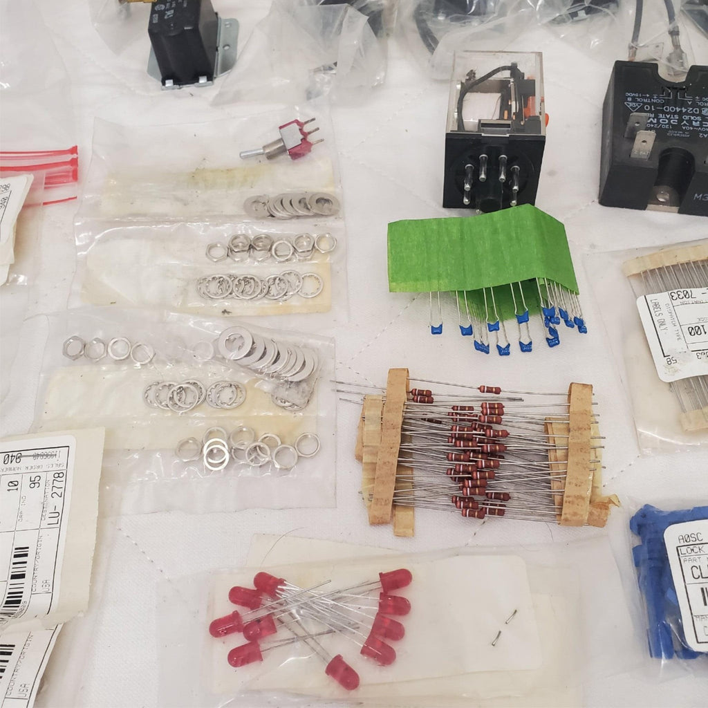 Large Lot of Omron Omega Switches Relays Electronics Parts