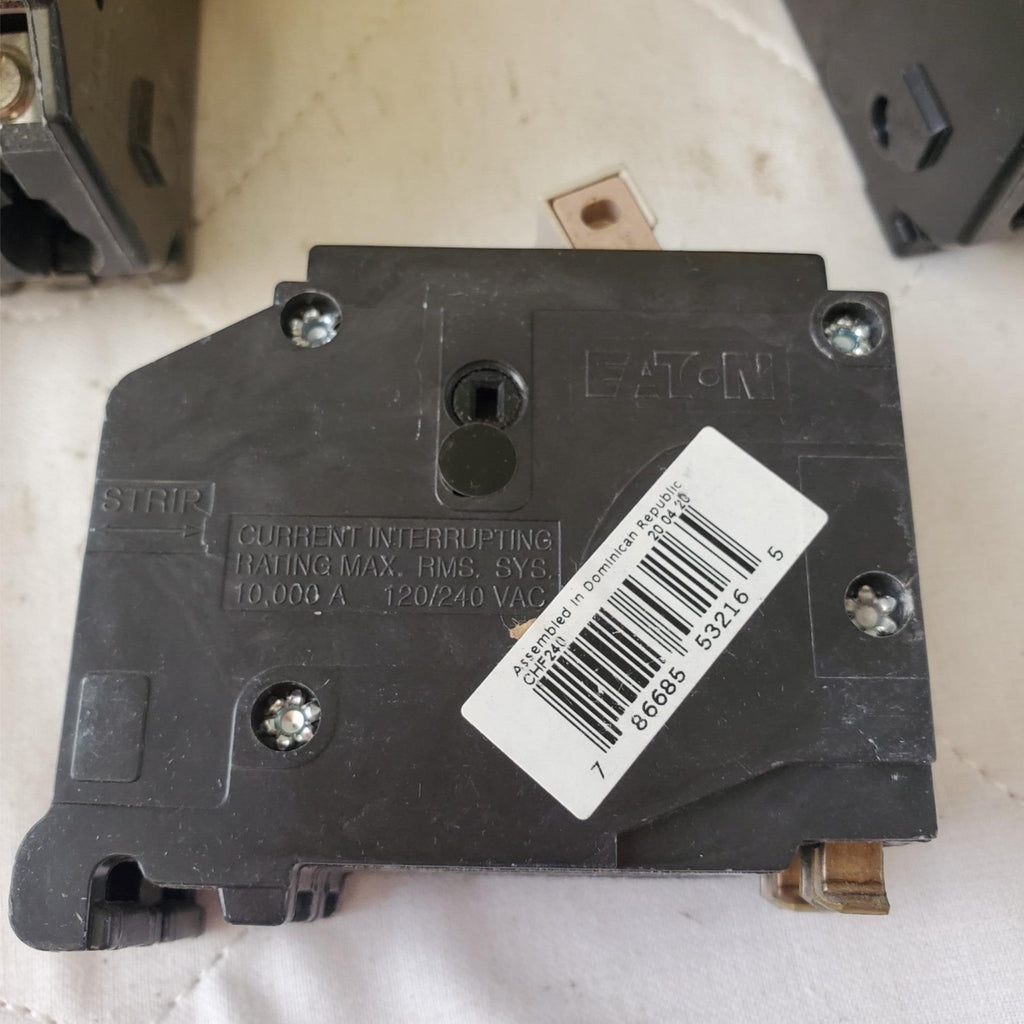 Lot of Circuit Breaker Cutler-Hammer CH240 CHF240 40 Amp 2 Pole 120/240V