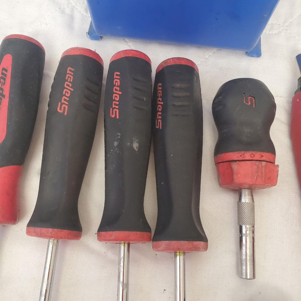 Lot of 7 Snap On Pick Set Stubby Screwdriver Preset Torque Screwdrive LOT-70