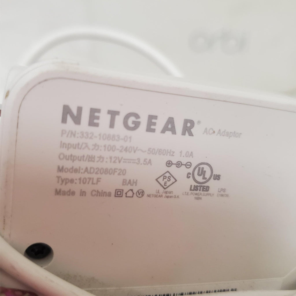 Netgear Orbi Home Router W/ Power Adapter AD2080F20 Bundle