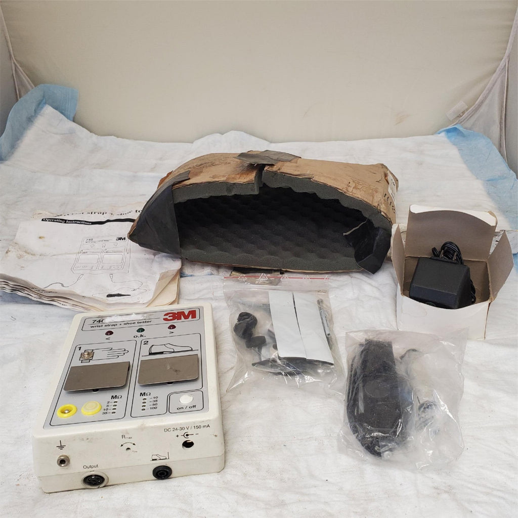 3M 740 LED Combo Wrist Strap and Footwear Tester