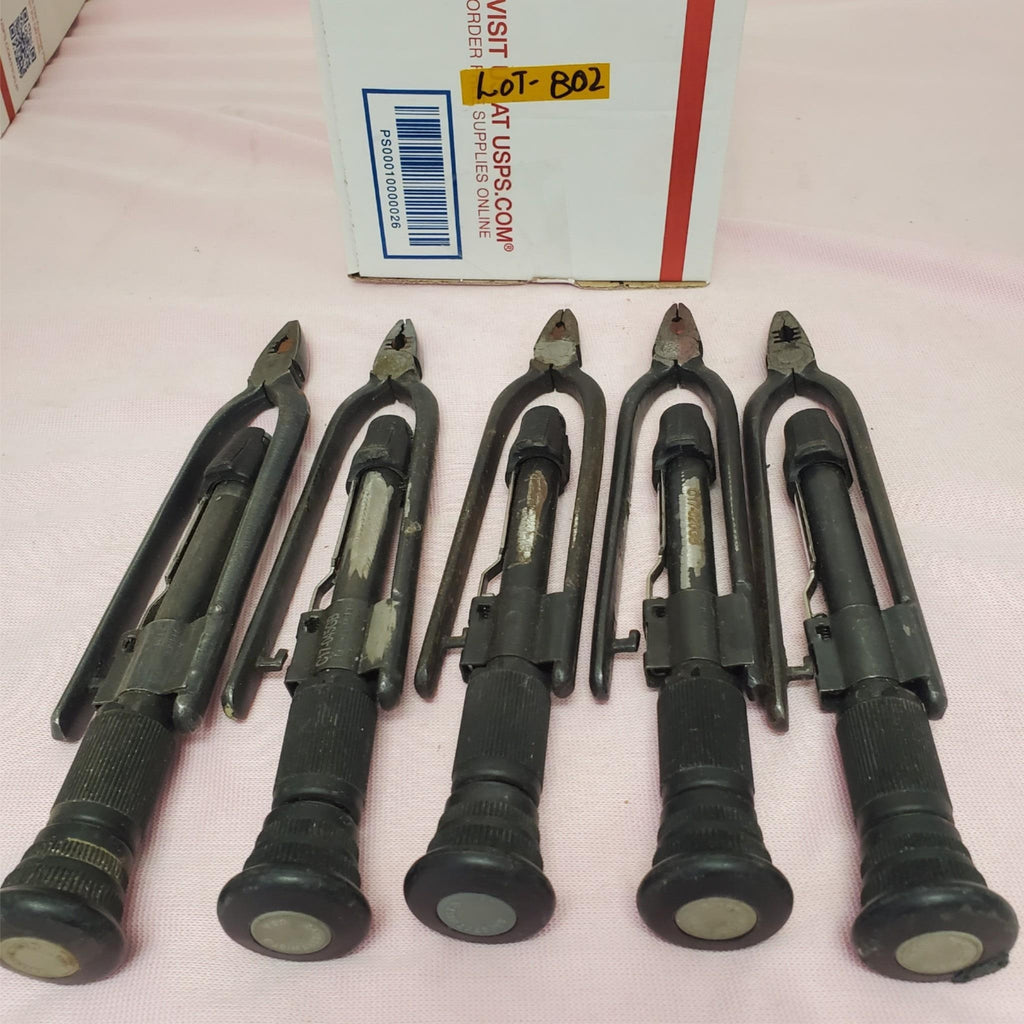 Lot of 5 Reversible Safety Wire Twister Pliers LOT-802