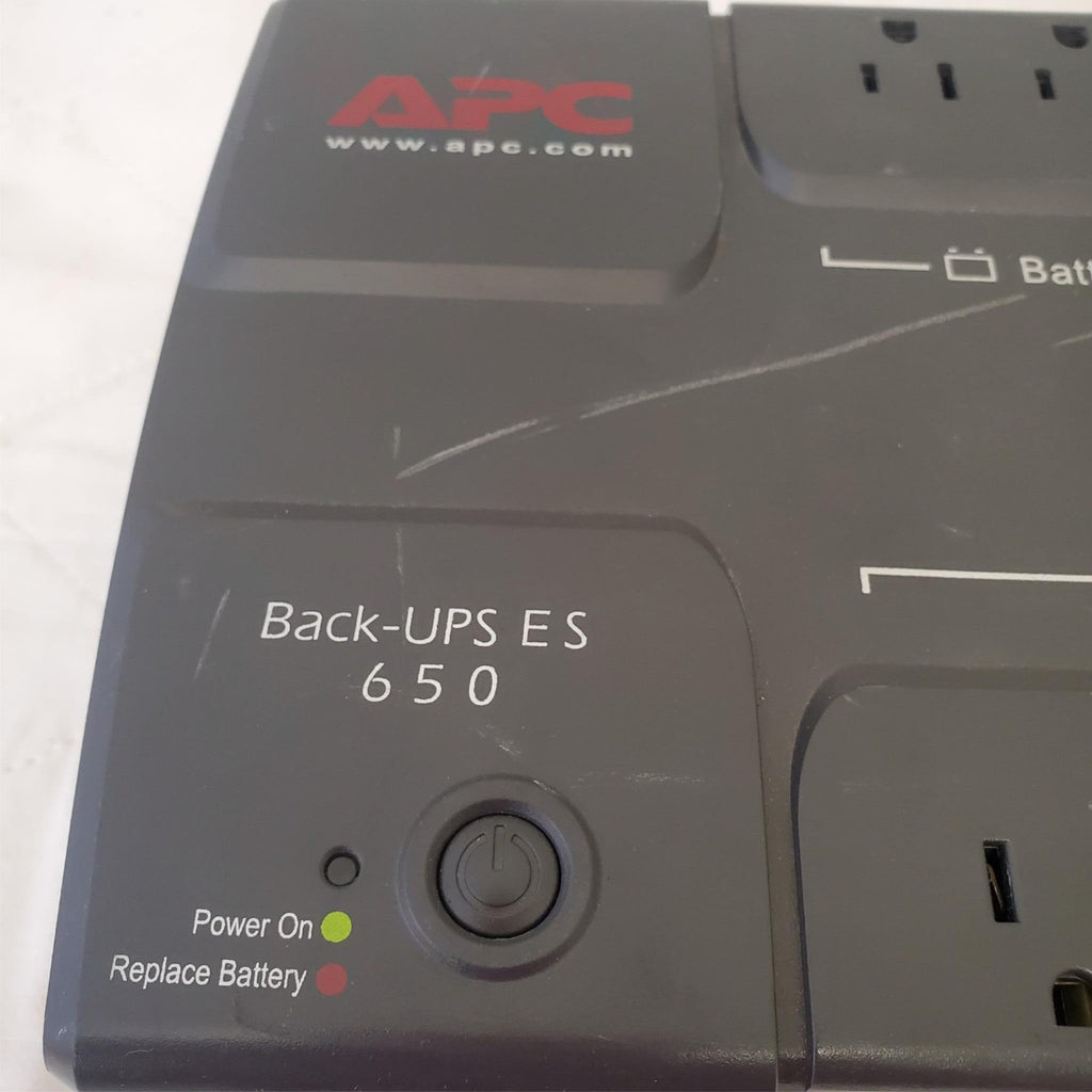 APC Back Up UPS ES 650 120V BE650R Surge Protected #11 (NO BATTERY INCLUDED)