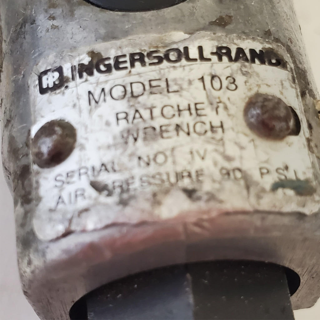 Ingersoll Rand Model 103 1/4" Pneumatic Air Ratchet Wrench Air Tool AK20