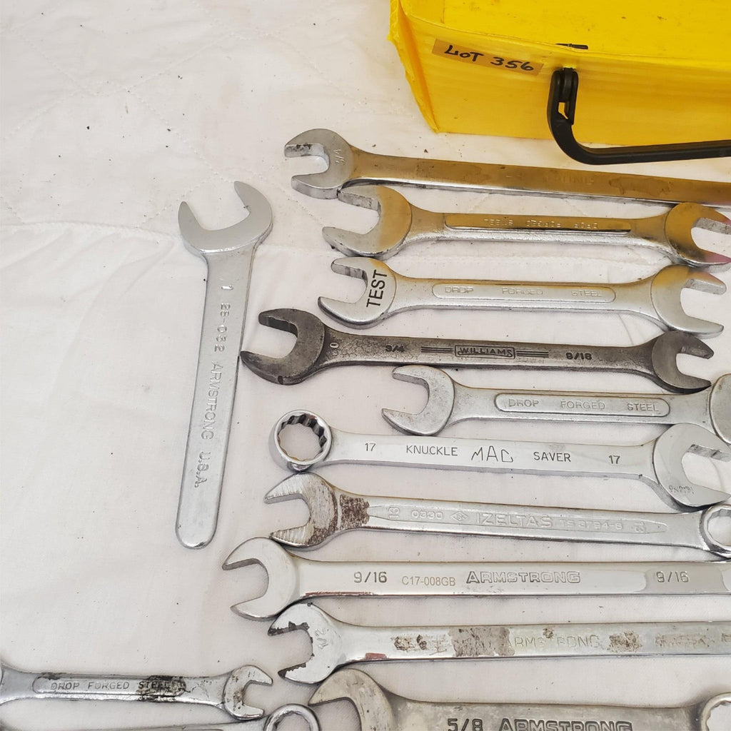 Lot of Assorted Matco, Kobalt, Armstrong and more Wrenches Set LOT-356