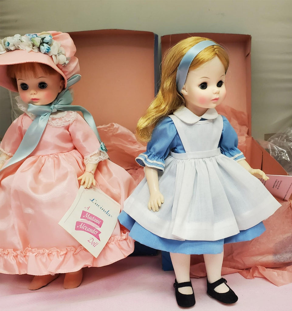 Madame Alexander #1535 Lucinda #1552 Alice Dolls Set with Box