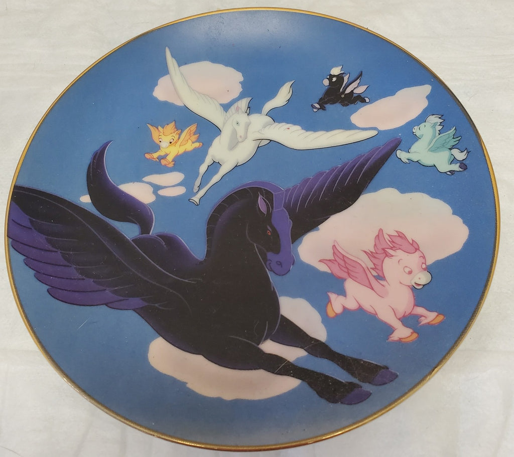 Disney Fantasia 50 Years Plate 6.5" Beethoven’s 6th Pastoral 1940–1990 LE