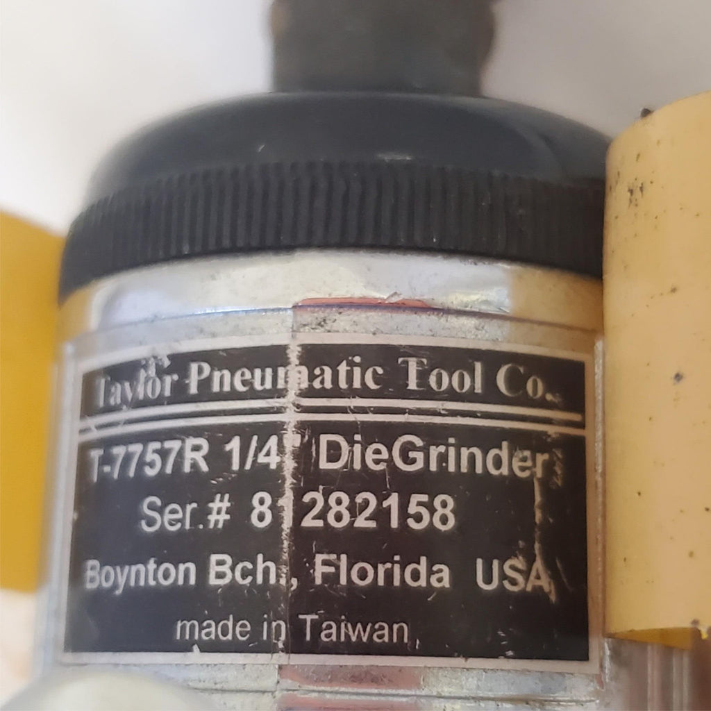 TAYLOR Pneumatic Tools T7757R 1/4" Air Die Grinder Air Tool AF16