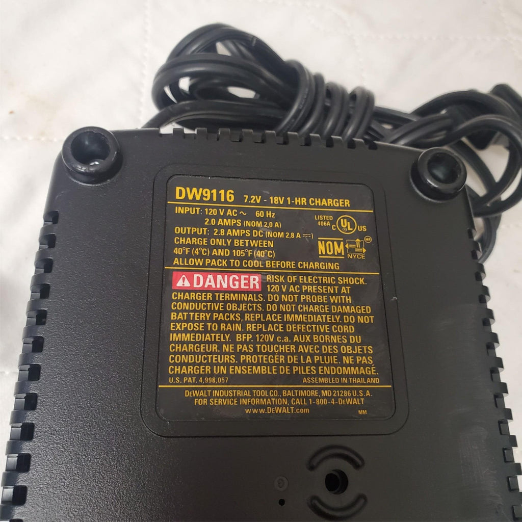 Dewalt 18V DC759 Cordless Drill Impact Driver Kit With Case LOT-516