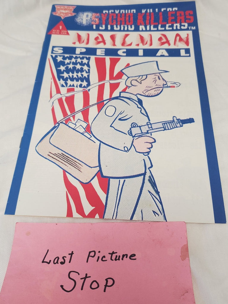 Psycho Killers Mailman Special #1 FN Comic Zone American Flag Cover 