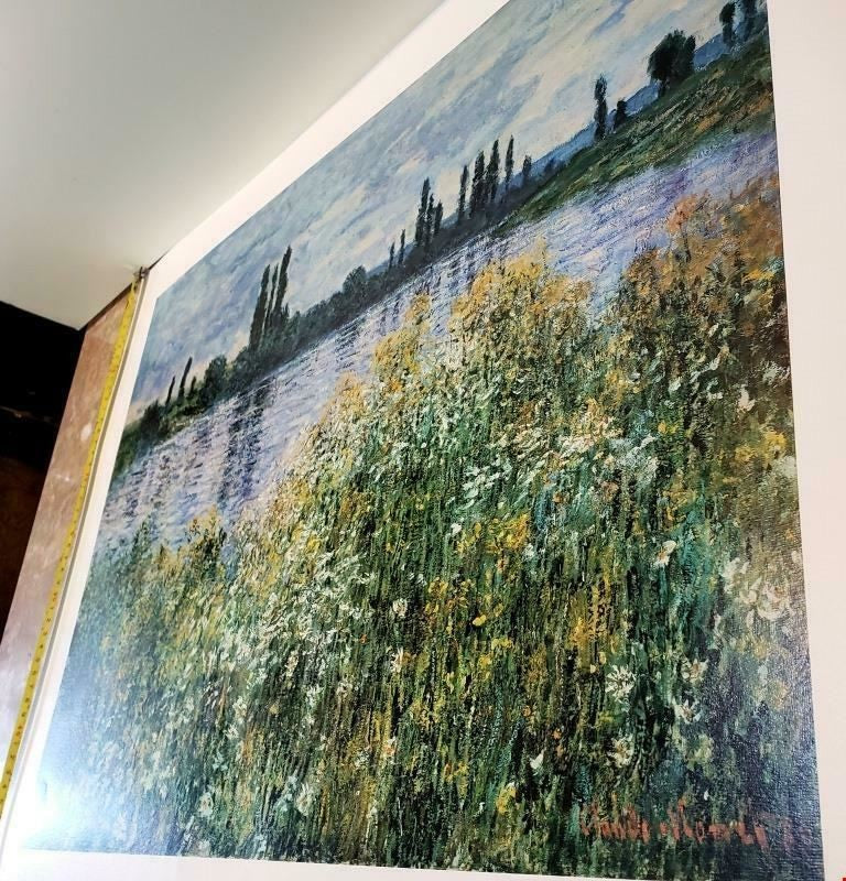 Claude Monet "Banks of the Seine, Vetheuil" 1880 Giclee Fine Art Print