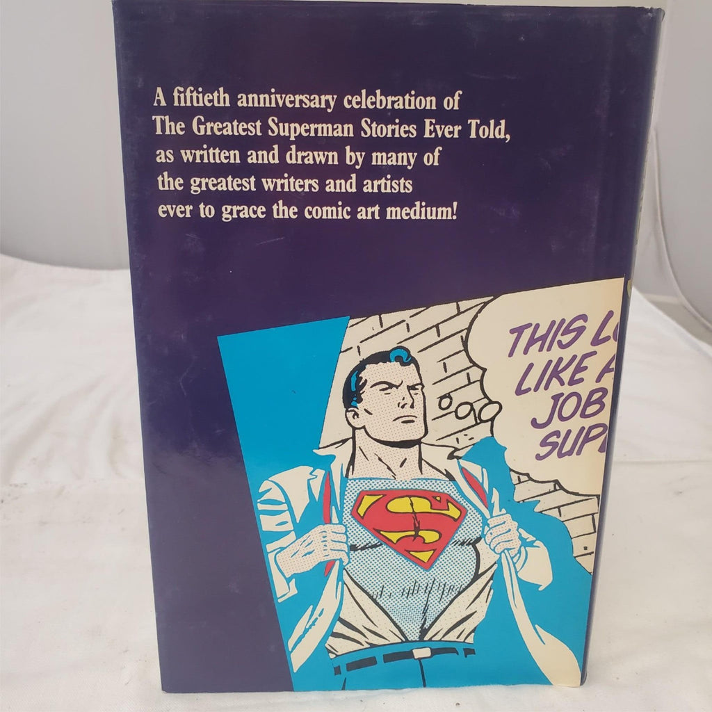 Superman The Greatest Stories Ever Told Book by Jerry Siegel 1987