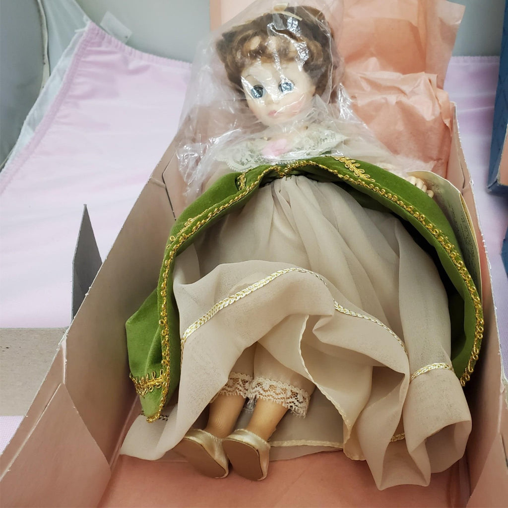 Madame Alexander #1336 Lord Nelson #1338 Lady Hamilton Dolls with Original Box