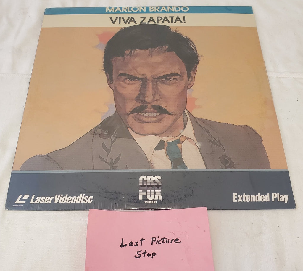 Viva Zapata Marlon Brando Extended Play Cbs Fox Laser Video Disc
