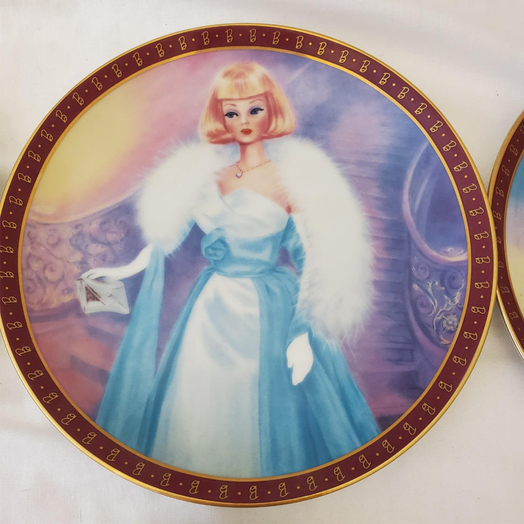 Lot of Plates Barbie The Danbury Mint Collector's Limited Edition 