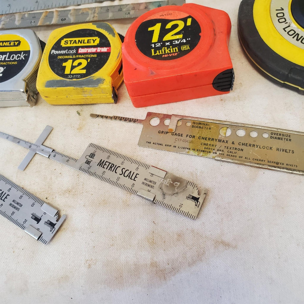 Lot of Assorted Various Measuring Tools & other Tools LOT 228