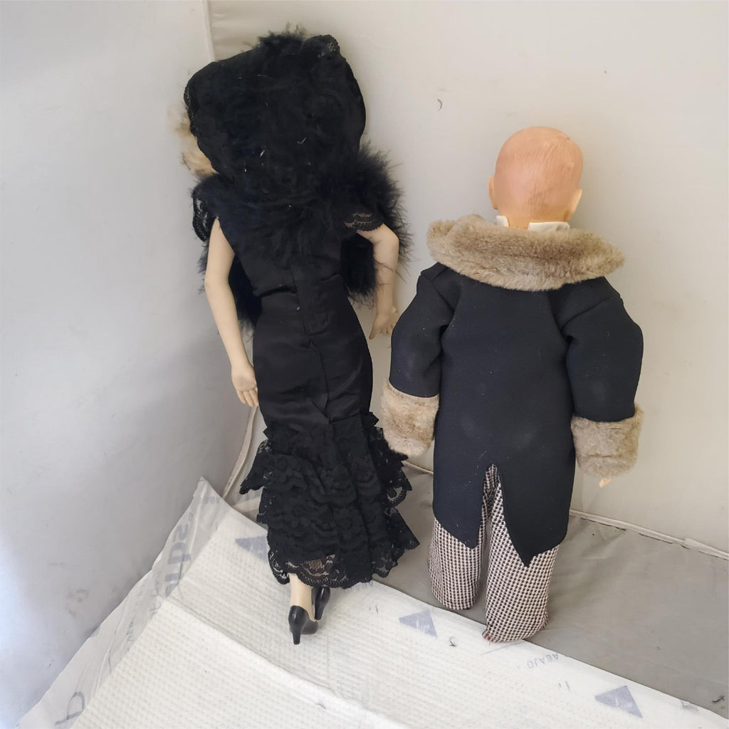 Effanbee's Legend Series W.C. Fields Mae West Lot of 2