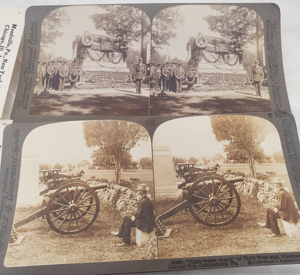 Vintage 1865 Holmes Stereoscope Stereo Classics Photo View Cards 59 Cards