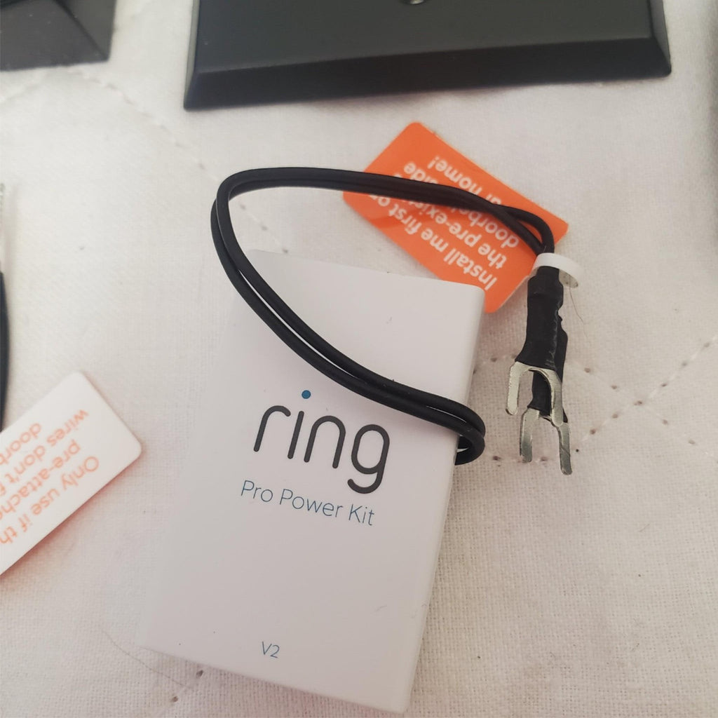 Ring Video Doorbell Pro with Pro Power Kit Faceplates & Installation Tools