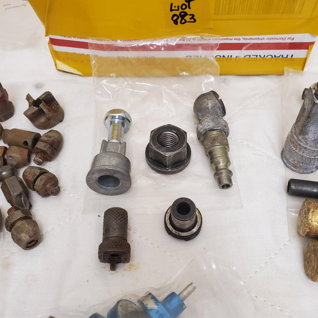 Lot of Misc. Drill Bit Grinder Bits Bolts