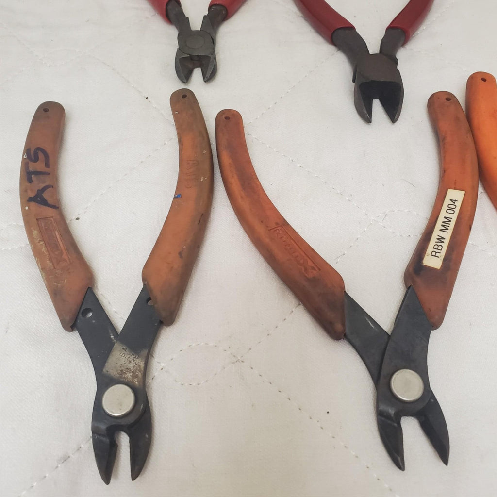 Lot of 5 Xuron Flush Cable Tie Cutters LOT-78