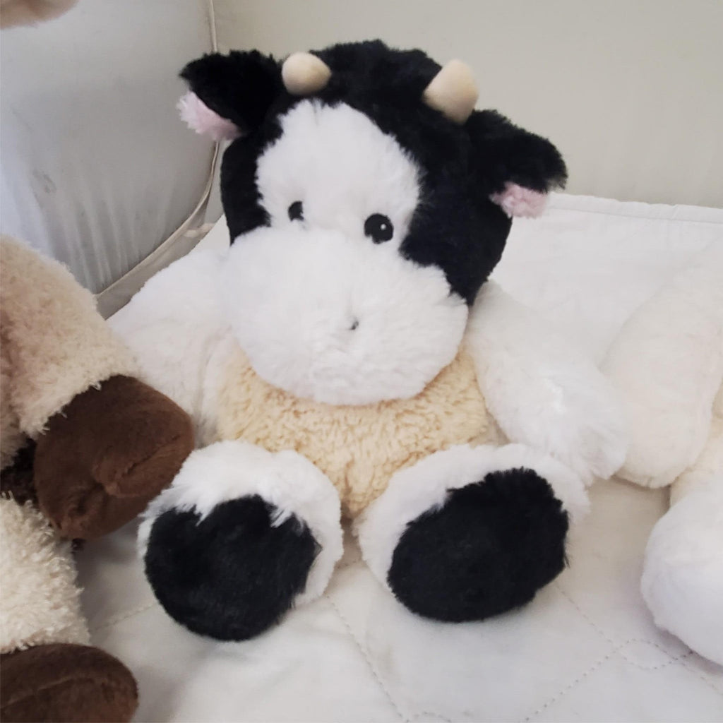 Playmaker Flingshot Flying Screaming COW'S Plush Farmyard Flyer Toy Set