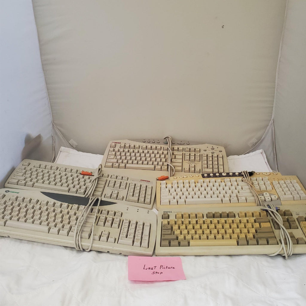 Lot of 5 Assorted Brands PC Keyboards