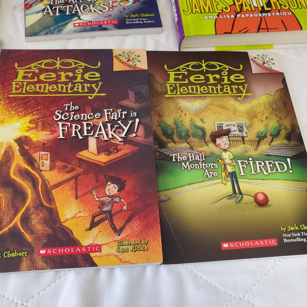Lot of Assorted Last Kid on Earth & Eerie Elementary Series Books