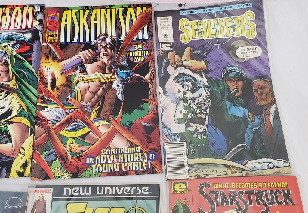 Lot of 12 Marvel Spiderman Stalkers Sting Kid Eternity & Other Comic Books #11