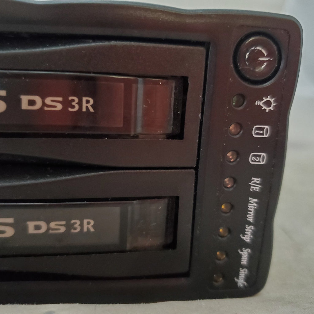 Venus DS3R Aluminum External Enclosure (Black)