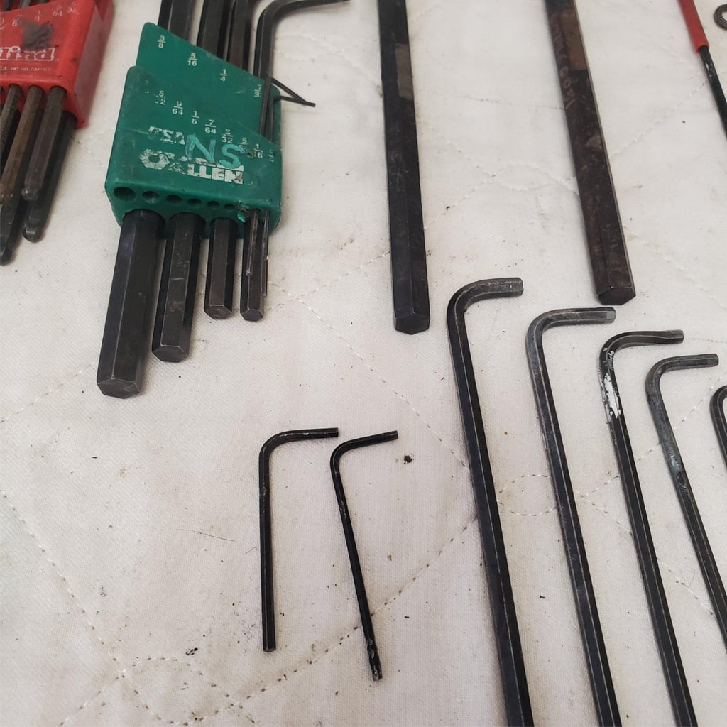 Lot of Assorted Hex-L Key & T-Handle Allen Wrench Lot-363