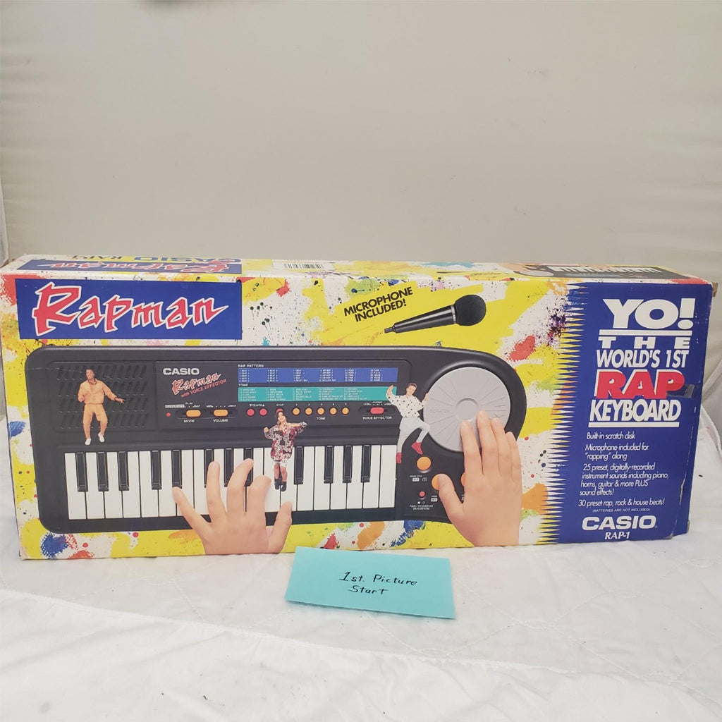 Casio Rapman Yo! The worlds 1st Rap keyboard Microphone included