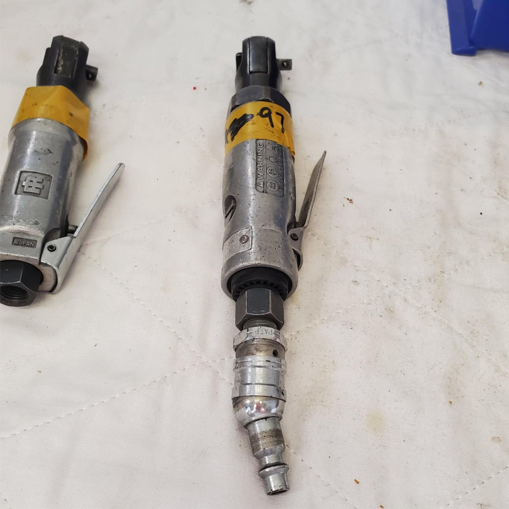 Lot of 5 Assorted Heavy Duty Pneumatic Air Ratchet Wrench Air Tool LOT-218