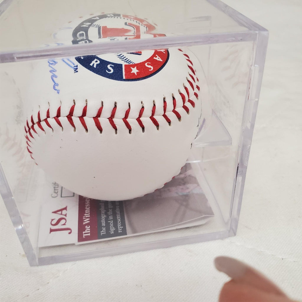 Jose Canseco Autographed Official Major League Baseball with Display Case