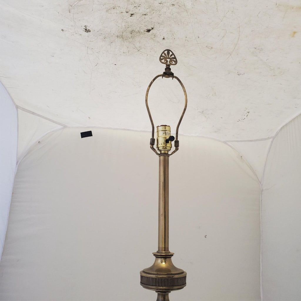 Vintage Stiffel Solid Brass Portable Table Lamp Y