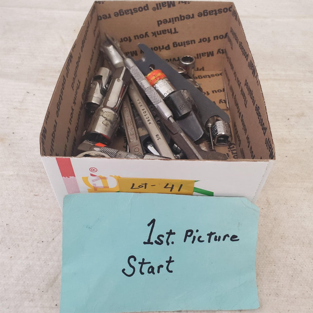 Lot of Assorted Double End Box Wrench, Combination Wrench & other Tools LOT 41