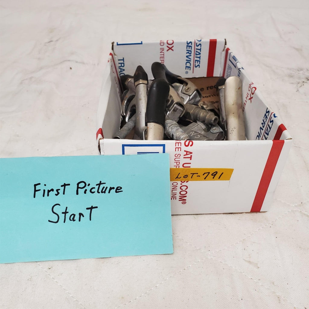 Lot of 8 Coilhose & Various Pneumatics High Pressure Air Blow Gun LOT-791