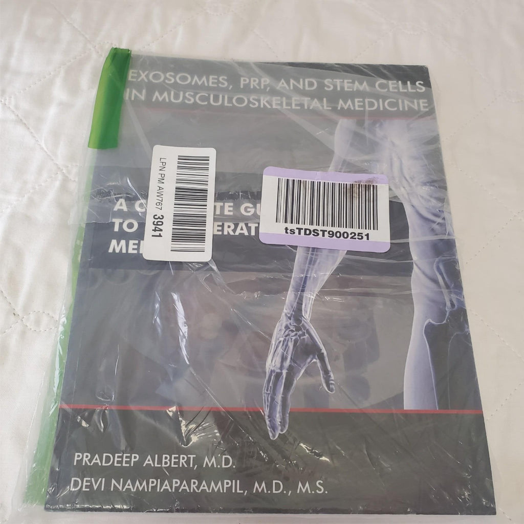Exosomes PRP & Stem Cells in Musculoskeletal Medicine by Pradeep Albert and Devi