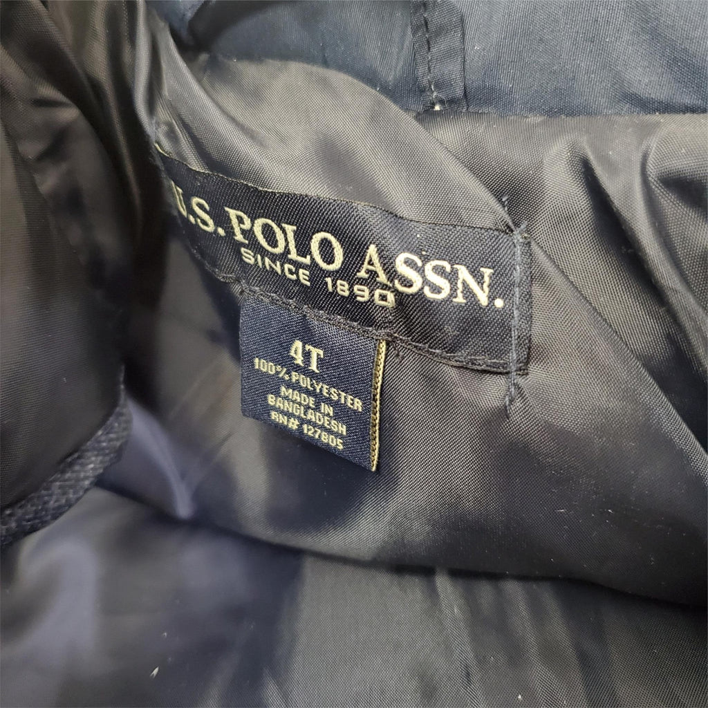 U.S. Polo Assn. Since 1890 Indigo Blue Hether Jacket 3T
