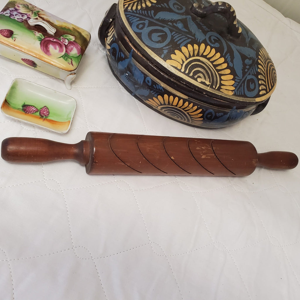 Lot of Hand Painted Ceramic Dishware Candy Dishes