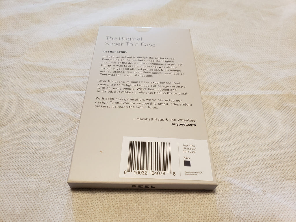 Peel The Original Super Thin Smart Phone Case - Iphone 2019 Sizes 5.8" 6.1" 6.5"