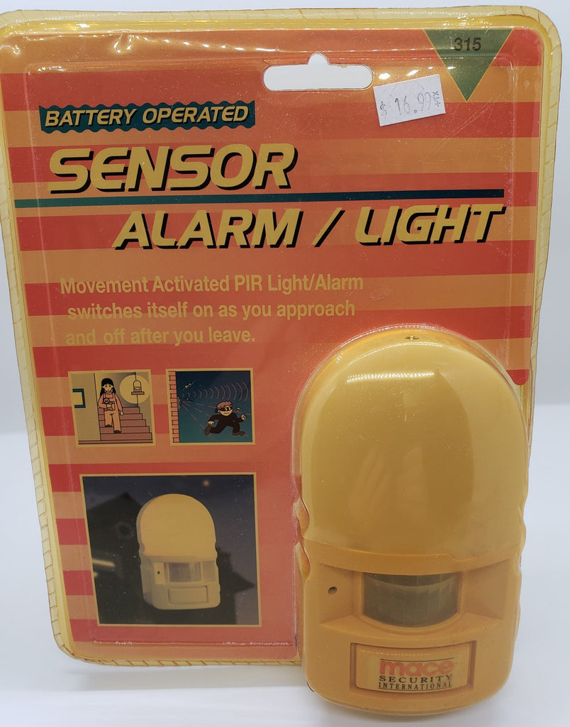 New! Mace Security International Battery Operated Sensor Alarm / Light 215