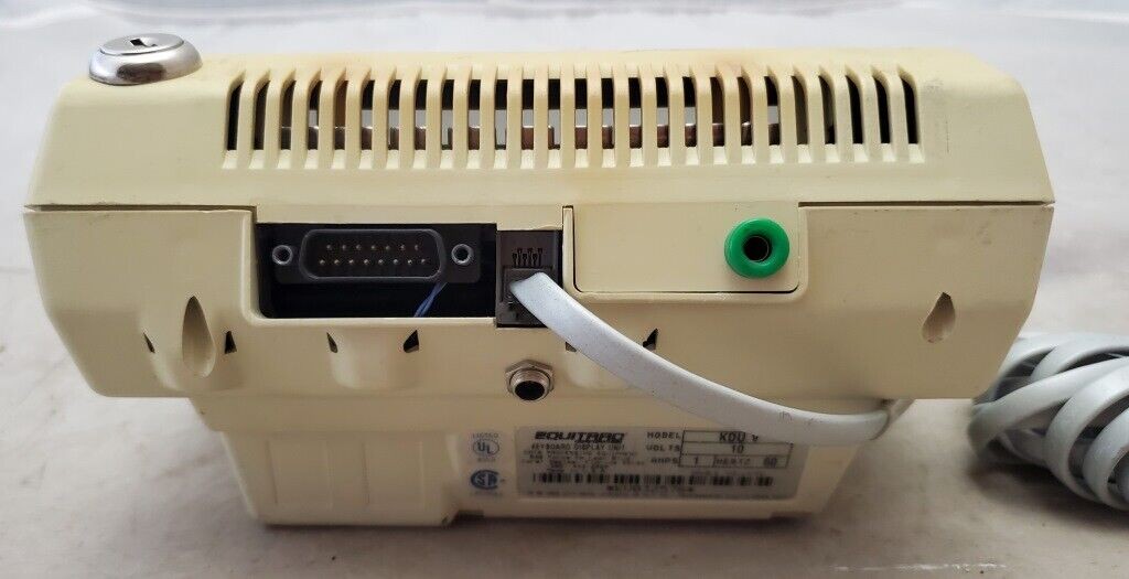Vintage EQUITRAC DCT IV Keyboard Display Unit Data Processing Equipment