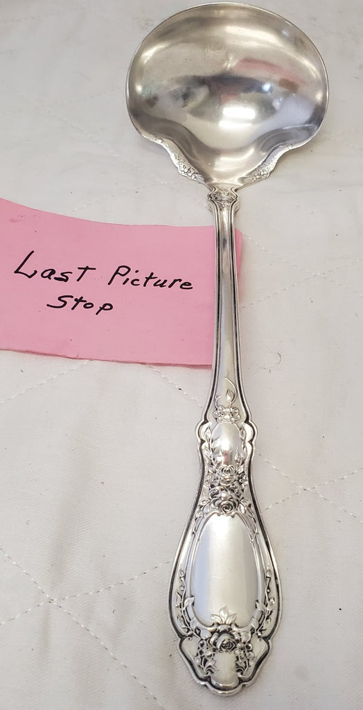 Rogers Bros Vintage 1847  XS Triple Silver Plate Serving Gravy Ladle