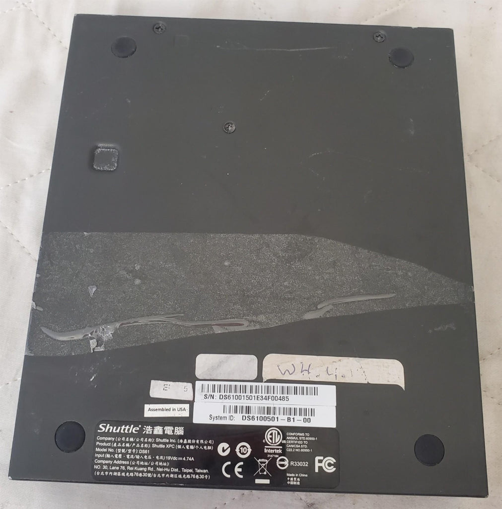 Shuttle's DS61 Compact Mini Pc System