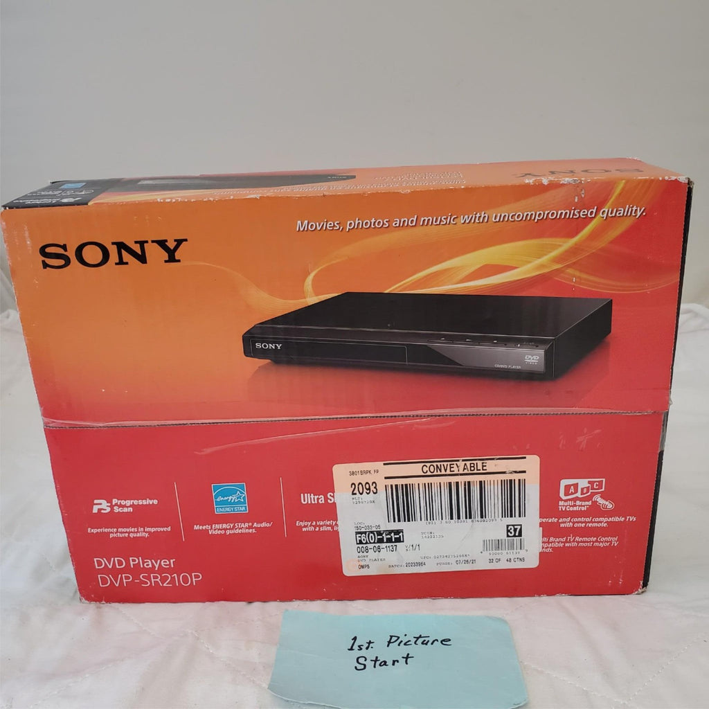 Sony DVP-SR210P Progressive Scan DVD Player 